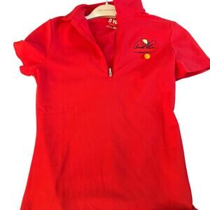Arnold Palmer Invitational Red Polo Shirt